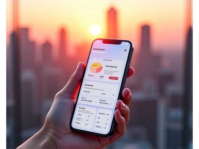 Iruka Glide smart lifestyle app on a minimalist smartphone